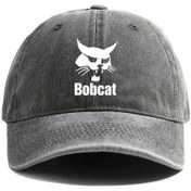 Resim Qianyi Bobcat Beyzbol Şapkası Erkek Kadın Ayarlanabilir Retro Açık Yaz Şapka Mz-287 Fildişi Ayarlanabilir 