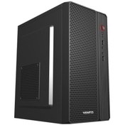 Resim VENTO VS118S Mid Tower, Peak 400W Siyah, ATX Kurumsal KASA 
