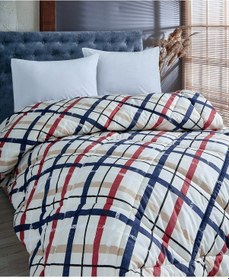 Resim Komfort Home Tek Kişilik Baskılı Pamuklu Silikon Yorgan + Yastık (508489615) 