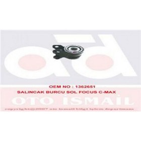 Resim MKS Salincak Burcu Sol Focus Ii 04 - 12 C - Max 03 07 10 Volvo S40 C30 C70 V50 04 12 Mazda 3 5 Serisi 