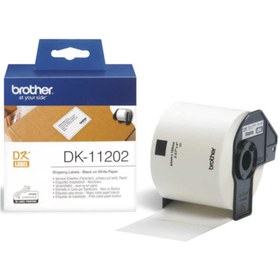 Resim Brother P-Touch Gönderi Etiketi 62mmx100mm DK11202 