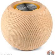 Resim Powerway VoiceBall SİYAH Taşınabilir Radyolu Bluetooth Kablosuz Led Işıklı Hoparlör Ses Bombası Powerway