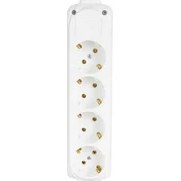 Resim Almera 4lü Topraklı Klemensli Priz 