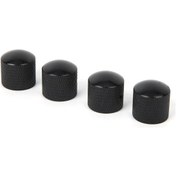 Resim Hfambition 4 Adet Siyah Metal Gitar Bas Gitari Ses Kontrol Döndürücü Montaj Anahtarı İçerir - Tl Elektro Gitar, Jb/pb Bas Gitari Uyumlu 