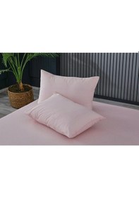 Resim Doqu Home Colourful Yastık Kılıfı 50 x 70 Cm Pudra 