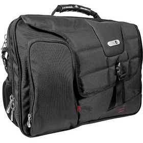 Resim FUL USA Commotıon Siyah 17" Unısex Laptop Omuz Çantası Siyah 