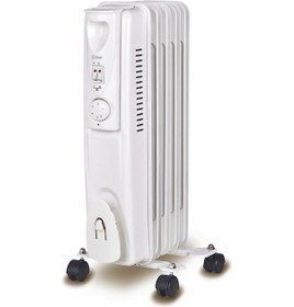 Resim Kiwi KHT-8405 5 Dilim Yağlı Radyatör Beyaz 
