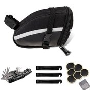 Resim Bag With Tools Kits Alet Setleri Eyer Çantası Lastiği Çok Renkli 