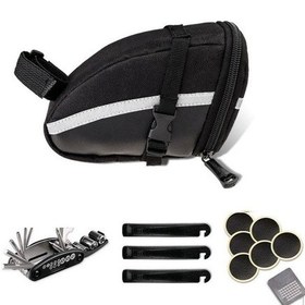Resim Bag With Tools Kits Alet Setleri Eyer Çantası Lastiği Çok Renkli 
