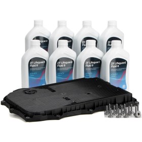 Resim Bmw 1 Seri F20 Kasa Otomatik Şanzıman Yağı Ve Karterli Şanzıman Filtre Seti ZF Marka G060162A2-24117624192 
