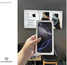 Resim Apple iPhone 16 Pro Max İkinci El TR | 256 GB | Siyah 