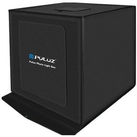 Resim Puluz PU5040 40 x 40 CM Profesyonel LED Işıklı Ürün Fotoğraf Çekim Çadırı 