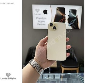 Resim Apple iPhone 15 İkinci El TR | 128 GB | Sarı 