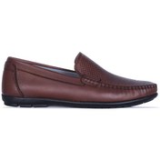 Resim Balayk 023 Lz Deri Erkek Loafer Ayakkabı Kahverengi 