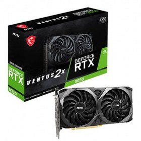 Resim MSI VGA GEFORCE RTX 3050 VENTUS 2X 8G RTX3050 8GB GDDR6 128B DX12 PCIE 4.0 X8 (3XDP 1XHDMI) 