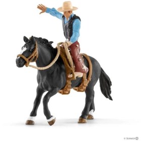 Resim Schleich Yabani At ve Kovboy 41416 