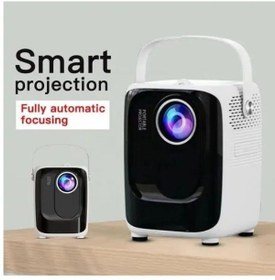 Resim Sarftech UMİOO A007 İos/Android/W indows/T vbox Uyumlu 4K FULL HD 1080P Çözünürlük Led Projeksiyon Cihazı 