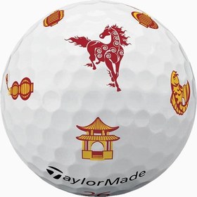Resim TP5x pix Lunar New Year Golf Topu Yüksek Hız Premium Seri - Beyaz 