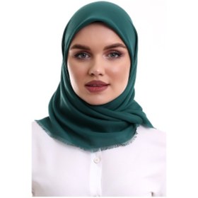 Resim Pamuklu Pano Düz Desensiz Örtü Koyu Yeşil 