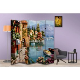 Resim Manzara Temalı Özel Tasarım Paravan Room Divider 180 x 200 cm 