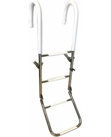 Resim Krom Merdiven Katlanır 4 Basamaklı 