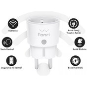 Resim Fonrı Nas Wr01w Wi Fi Akıllı Priz 