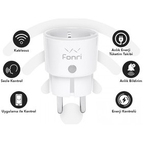 Resim Fonrı Nas Wr01w Wi Fi Akıllı Priz 