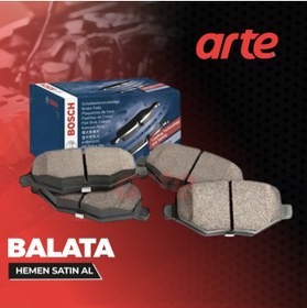 Resim Bosch Ön ve Arka Fren Balatası | Toyota Corolla 2004-2006 Uyumlu | %100 Orijinal 