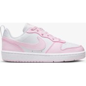Resim Nike Court Borough Low Recraft Çocuk Pembe SNEAKER.105 