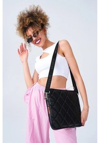 Resim Omuz Askılı Notebook Çanta Tablet Laptop Kılıfı 13"-14" Kapitone Deri Siyah Renkli 