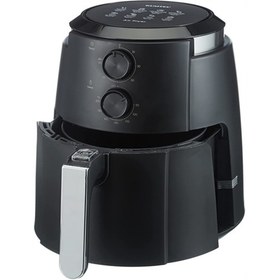 Resim Kumtel HAF-01 Fastfryer 5.5 lt Yağsız Fritöz Siyah 