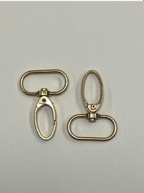 Resim Çanta Kancası / Akrep Kanca / 2 Li Set Gold Gold Çok Renkli 