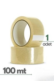 Resim Mithra Life MIT1281 Güçlü Yapışkan Şeffaf Koli Bandı 45 MM X 100 MT 