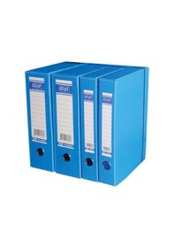 Resim Proje Arşiv Kutusu Plastik Lastikli 24X32X9 Mavi 