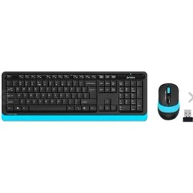 Resim Hello Papana A4 Tech FG1010 Q Mavi mm Kablosuz Klv+Mouse Set 