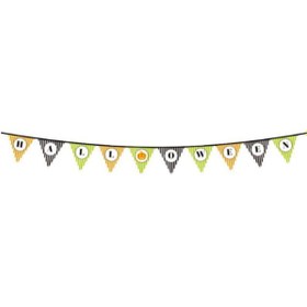 Resim TTT Halloween Kabak Banner Süsü 