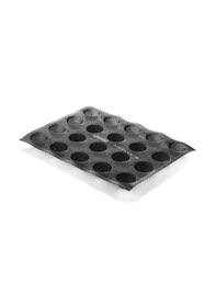 Resim 70.518.20.0298 Silikomart Aır Plus 18 Round Silikon Kalıp Kahverengi 