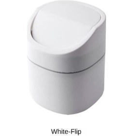 Resim Symbee "2 Litre Kapaklı Masaüstü Çöp Kutusu - Şık Ve Pratik" 