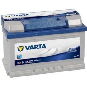 Resim Varta Akü E43 12V 72Ah Blue Dynamic 