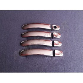 Resim Markadan Vw Touran Krom Kapı Kolu 2003-2009 4 Kapı Paslanmaz Çeli 