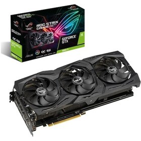 Resim Asus NVIDIA GeForce GTX 1660 Ti OC ROG-STRIX-GTX1660TI-O6G-GAMING 6 GB 192 Bit GDDR6 Ekran Kartı 