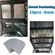 Resim 10/20 Yaprak Ses Yalıtımı Sönümleme Mat Araba Sessiz Kompakt Van Koruma 5mm, Araçlar ve Vanlar için Isı ve Gürültü Azaltma Matları, Evrensel Uyum, Sünger Kauçuk Malzeme, Elektriksiz, Pil Gerektirmez 