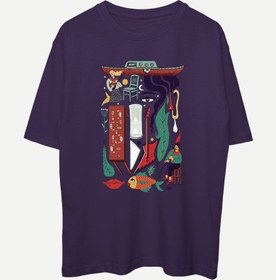 Resim Dali’nin Çilingiri Oversize Tişört 