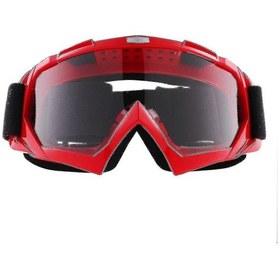 Resim Motosiklet Gözlükleri Yüksek Kaliteli Kayak Gözlükleri Çift Mercekli Anti Sis Uv Güvenlik Gözlükleri 1 Parça, Kırmızı 