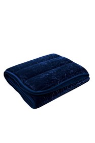 Resim Elart Velvet Bebek Yorgan (150x100 cm) Lacivert - Lacivert 