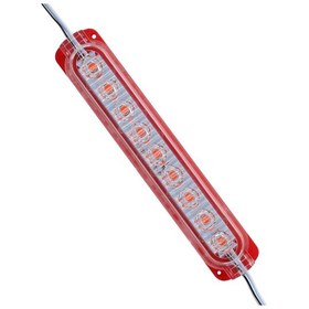 Resim Powermaster 24 Volt 2.4 Watt Tek Renk Kırmızı 2835 Modül Led 14 32.5 