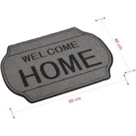 Resim STOREMAX Premium Serisi Tasarımlı Dekoratif Kapı önü Paspas 61 x 40 cm, Hoşgeldiniz Desenli 1200752 