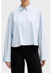 Resim Calvin Klein Bayan Gömlek Lv047c141g 24q Açık Mavi Açık Mavi 