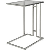 Resim Hitit Dekorasyon Rosa Paslanmaz Metal C Sehpa 