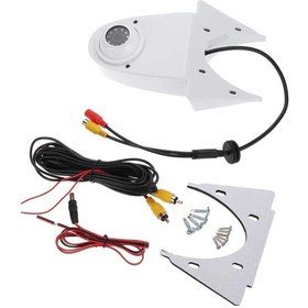 Resim Twogo TELESKOP TİP ARAÇ GERİ GÖRÜŞ TEPE KAMERASI 12 VOLT ( BEYAZ ) 